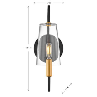 Hanley One Light Wall Sconce (9-7167-1-143)