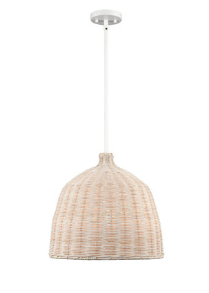Millennium - 9026-WH - One Light Pendant - Elise - White