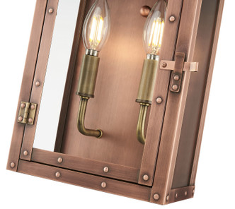 Spencer Two Light Wall Lantern (1012CP)