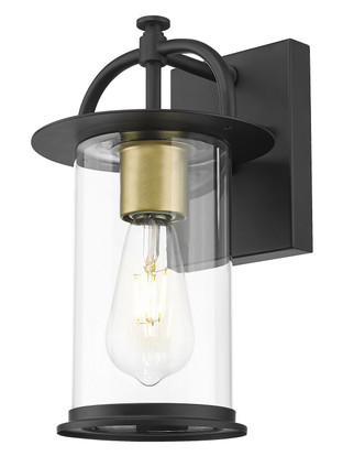 Stockwell One Light Wall Lantern (1023BK)