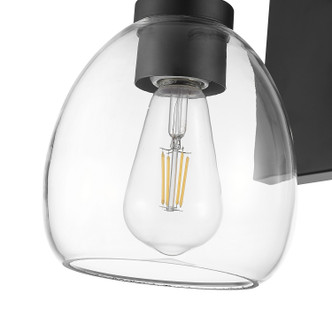 Dawes One Light Wall Sconce (IN40060BK)