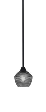 Toltec Lighting - 3401-MB-4622 - One Light Mini Pendant - Paramount - Matte Black