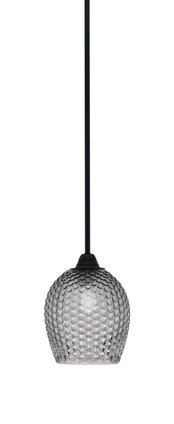 Toltec Lighting - 3401-MB-4902 - One Light Mini Pendant - Paramount - Matte Black