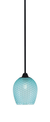 Toltec Lighting - 3401-MB-4905 - One Light Mini Pendant - Paramount - Matte Black