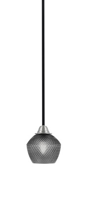 Toltec Lighting - 3401-MBBN-4622 - One Light Mini Pendant - Paramount - Matte Black & Brushed Nickel