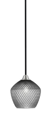 Toltec Lighting - 3401-MBBN-4922 - One Light Mini Pendant - Paramount - Matte Black & Brushed Nickel