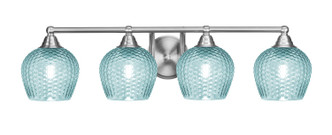 Toltec Lighting - 3424-BN-4605 - Four Light Bath Bar - Paramount - Brushed Nickel