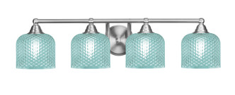 Toltec Lighting - 3424-BN-4615 - Four Light Bath Bar - Paramount - Brushed Nickel
