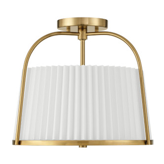 Hunter - 48242 - Two Light Semi Flush Mount - Atmore - Alturas Gold