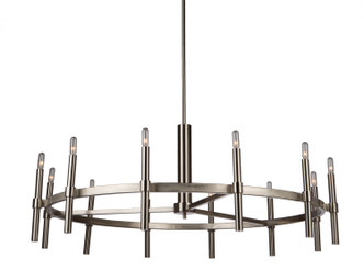 Artcraft - AC10660PN - 12 Light Chandelier - Encore - Polished Nickel