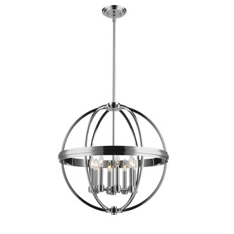 Artcraft - AC10698CH - Eight Light Chandelier - Roxbury - Chrome