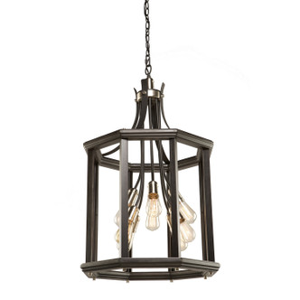 Artcraft - AC11229BN - Eight Light Chandelier - Sandalwood - Brushed Nickel