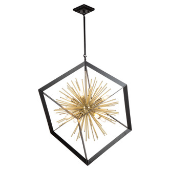 Sunburst Eight Light Chandelier (AC11440)