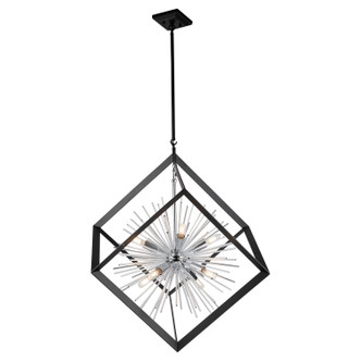 Sunburst Eight Light Chandelier (AC11440CH)