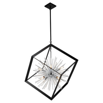 Sunburst Eight Light Chandelier (AC11440CH)