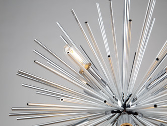 Sunburst Eight Light Chandelier (AC11443CH)