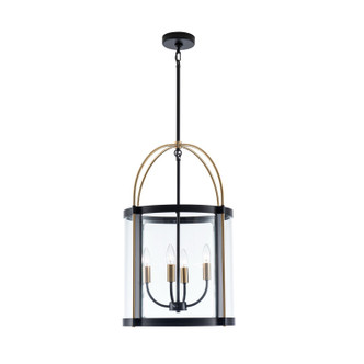 Verre incolore Four Light Pendant (AC11515BB)