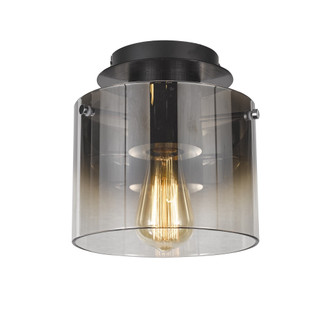 Artcraft - AC11525SM - Three Light Chandelier - Henley - Satin Black & Smoke Glass