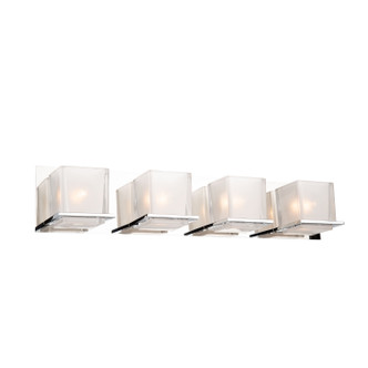 Artcraft - AC11634CH - Four Light Wall Mount - Wyndham - Chrome