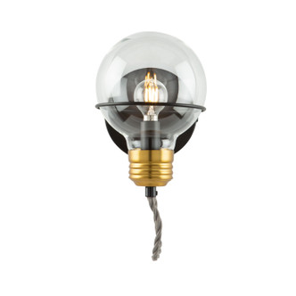 Martina One Light Wall Sconce (AC11721BK)