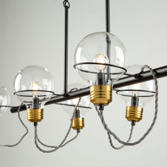 Martina Six Light Island Pendant (AC11726BK)