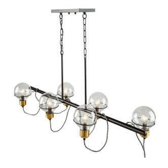 Martina Six Light Island Pendant (AC11726BK)