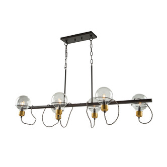 Martina Six Light Island Pendant (AC11726BK)