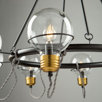 Martina Eight Light Chandelier (AC11728BK)