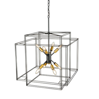 Artisan Eight Light Pendant (AC11738BK)