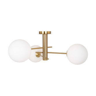 Aurelia Three Light Semi-Flush Mount (AC11763BR)