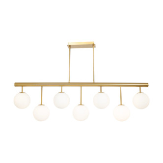 Aurelia Seven Light Island/Pool Table (AC11767BR)