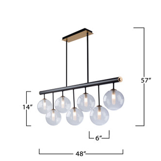 Aurelia Seven Light Island Pendant (AC11767VB)