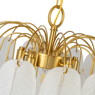Alessia Four Light Chandelier (AC11780BR)