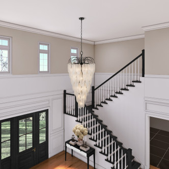 Alessia 23 Light Chandelier (AC11784BK)