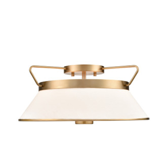 Layla Two Light Semi Flushmount (AC11833BB)
