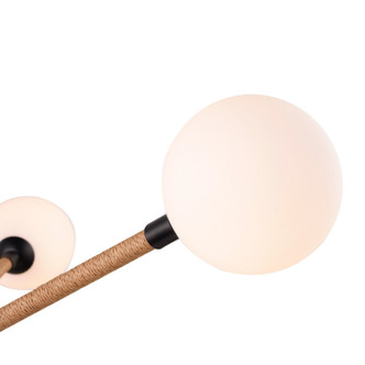 Capilano Six Light Chandelier (AC11846BK)