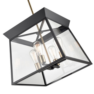 Lucian Four Light Chandelier (AC11852BK)