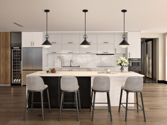 Abruzzo One Light Pendant (AC11861BK)