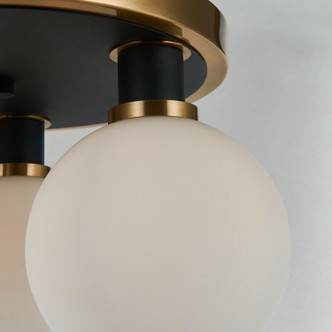 Gem Three Light Semi-Flush Mount (AC11873WH)