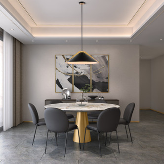 Baltic Three Light Pendant (AC11914BK)