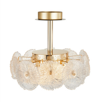 Bloom Six Light Semi-Flush Mount (AC11965BR)