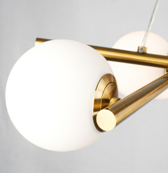 Modena Six Light Chandelier (AC11976BR)