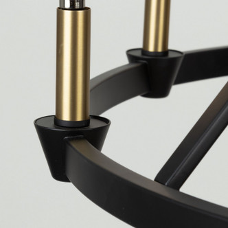 Notting Hill Nine Light Chandelier (AC11989BB)