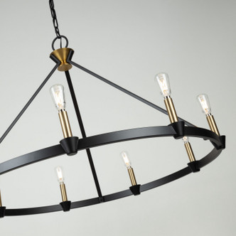 Notting Hill Nine Light Chandelier (AC11989BB)