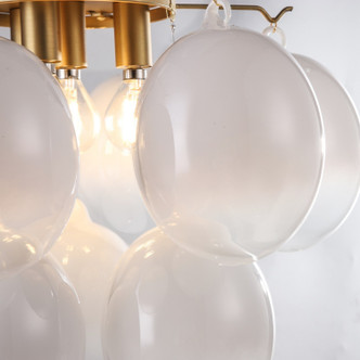 Globo Four Light Semi-Flush Mount (AC11993WH)
