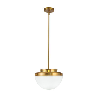Artcraft - AC12010BR - One Light Pendant - Dahlia - Brushed Brass
