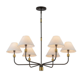 Providence Six Light Chandelier (AC12036BB)