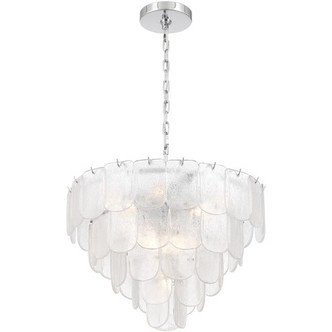 Artcraft - AC12052CR - 12 Light Chandelier - Bianca - Polished Nickel Crystalline