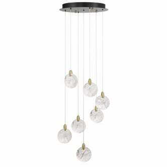 Snowflake LED Chandelier (AC12152BB)