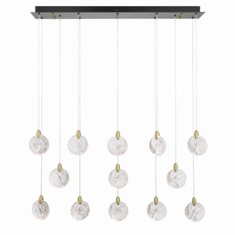 Snowflake LED Island Pendant (AC12154BB)